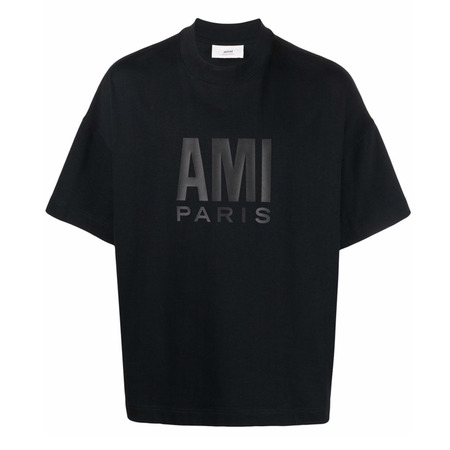 21FW 아미 블랙 로고 티셔츠 H21HJ117/79001라운지 에스