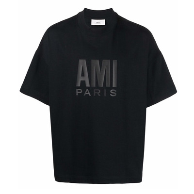 21FW 아미 블랙 로고 티셔츠 H21HJ117/79001라운지 에스